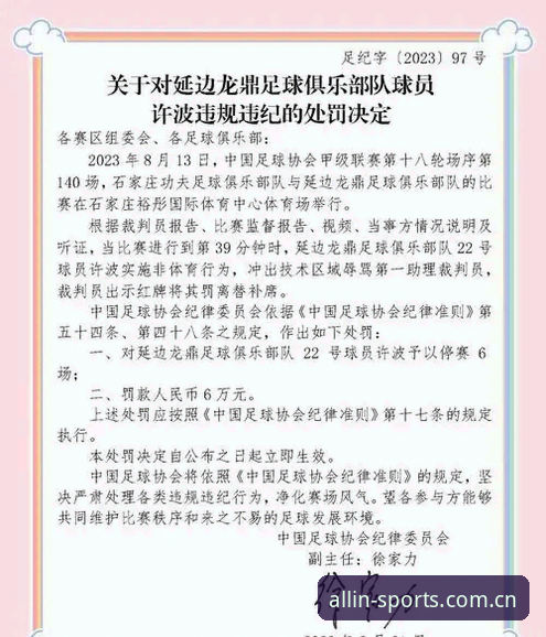 中国足球禁足名单详解：65人遭重罚，行业整顿进行时